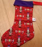Nutcracker Christmas stocking