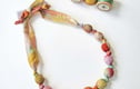 Liberty Print Fabric Necklaces
