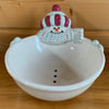 Ceramic Snowman Bowl