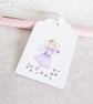 Flower Fairy Gift Tags - set of 4 tags - Image 3