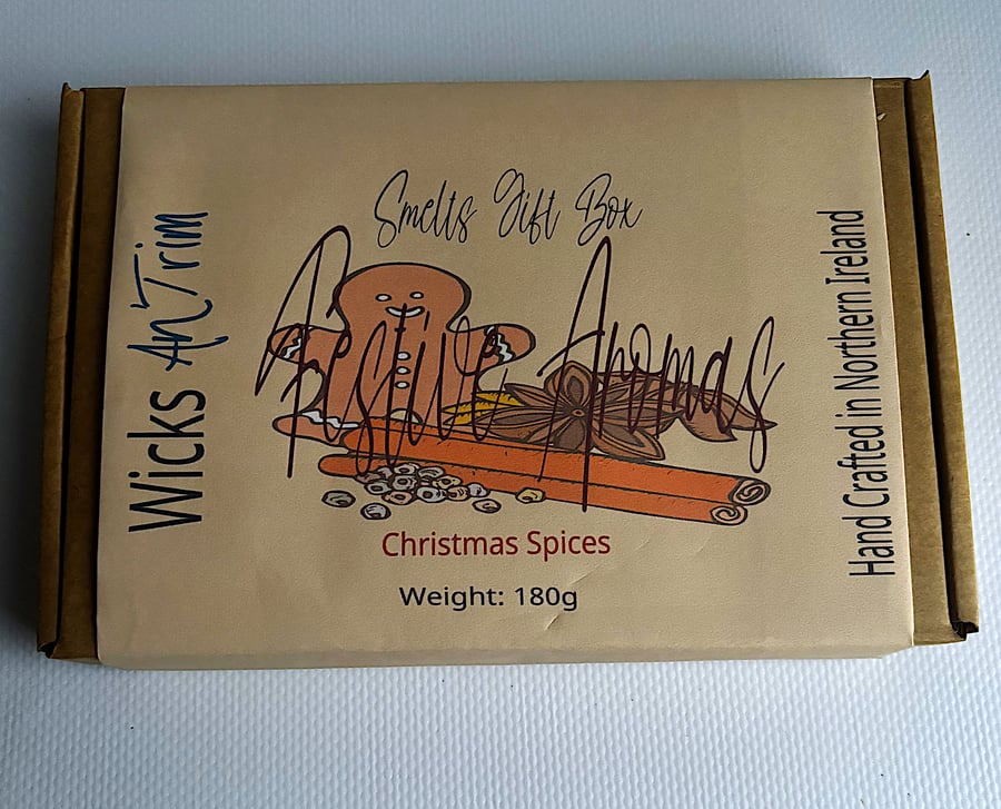 Soy Wax Smelts Box - Festive Aromas