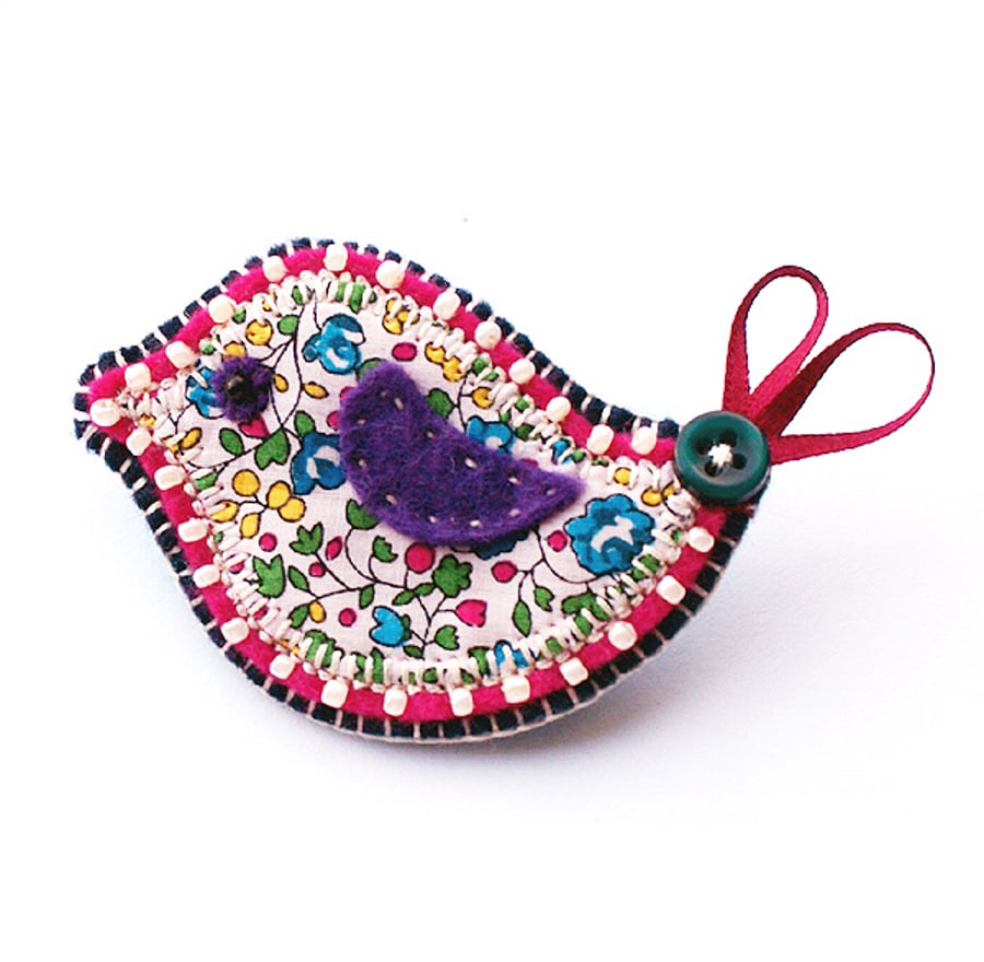 Bird Brooch