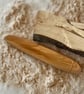 Rolling pin - french style (approx size 30cm and 5cm at widest)