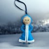 Felt Tree Ornament Snow Girl 