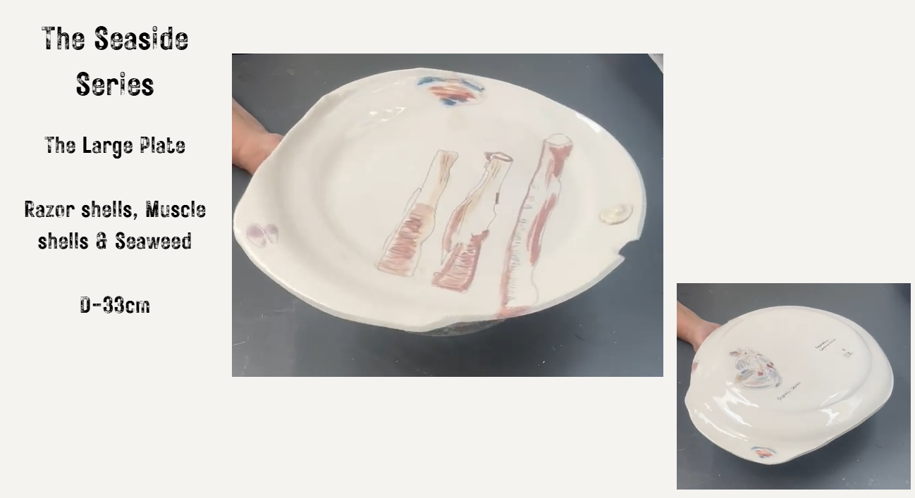 The Large Plate - The Seaside Collection