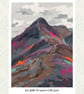 Cat Bells Lake District Art Print – A2 Unframed