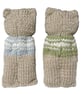 Handmade knitted pair of pocket dolls - bears - Image 4