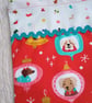 Christmas Stocking, Happy Dogs large stocking can be personalised - Image 3