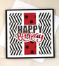 Square Happy Birthday card