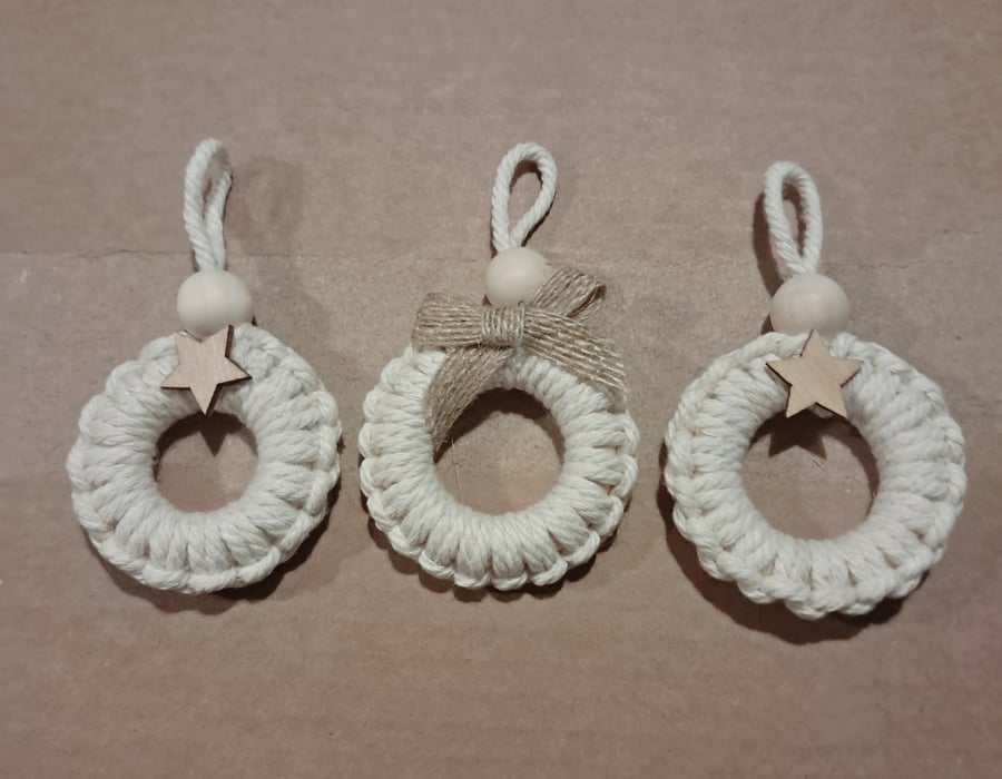 Macrame Tree Decorations 