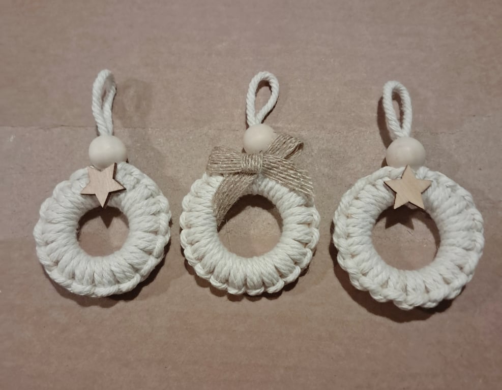 Macrame Tree Decorations 