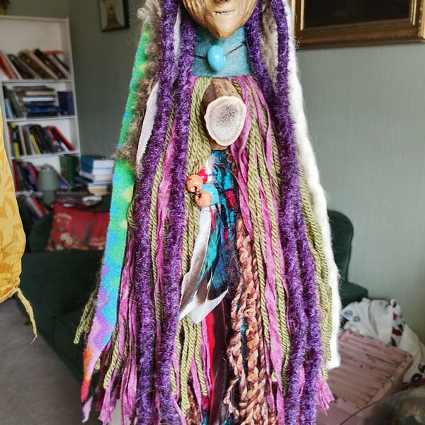 Spirit doll, witches ward, shaman doll,witch,altar, healing, witchcraft,poppet