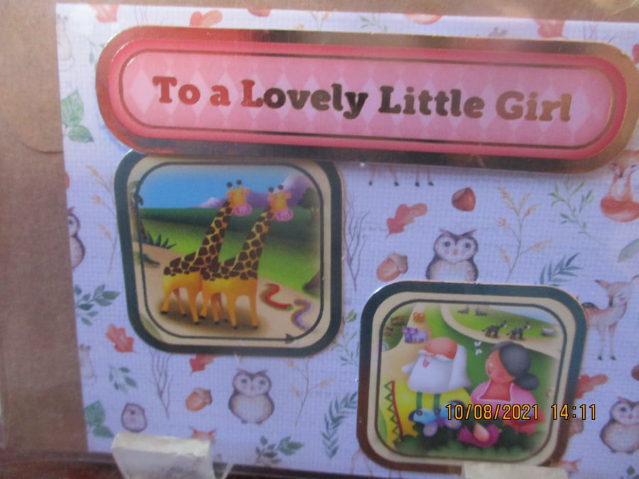 To a Lovely Little Girl Card
