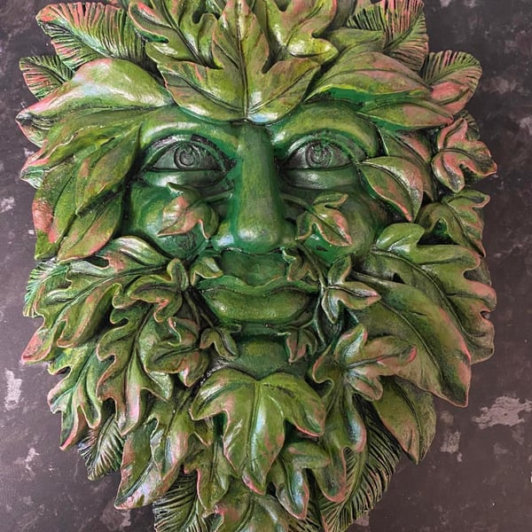 Latex Rubber Mould Mold To Make This Pagan Tree Face.