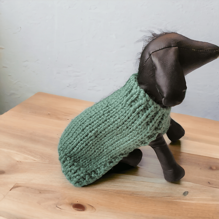 Super chunky dog jumper