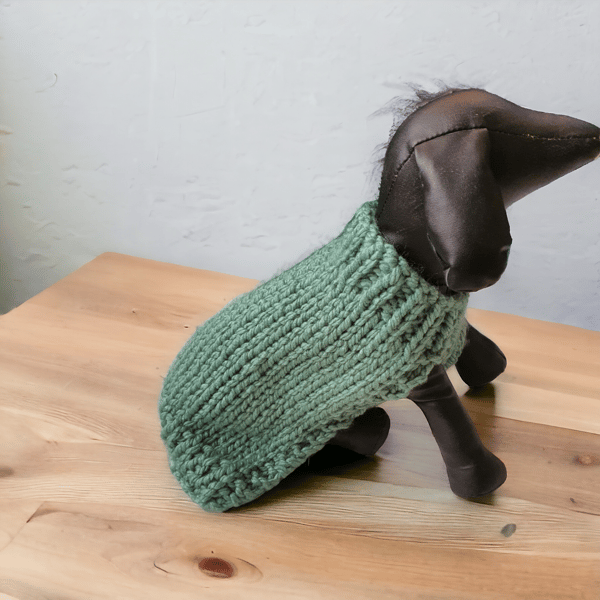 Super chunky dog jumper