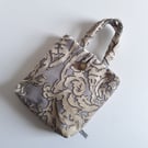 Perfectly Imperfect handbag or bucket bag designer remnant cut velvet 