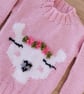 Knitting Pattern for Llama Chunky Child's Sweater, 4-11 years. Digital PDF - Image 2