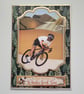Handmade Cycling Card – “Hope You Have a Wheelie Good Time”