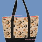 Planets on Cream Tote Bag