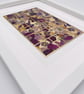 Isabella plantation - botanical mondrian -  pressed flower art - Image 9