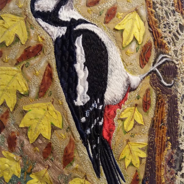 'Great Spotted Woodpecker' Limited Edition Print