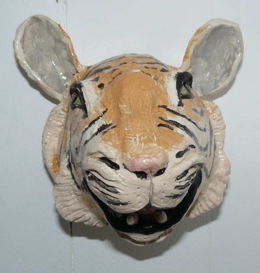 Clay Tiger head