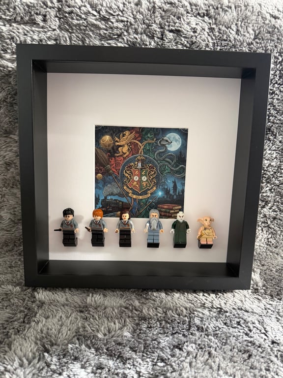 H Potter Themed Brick Frame