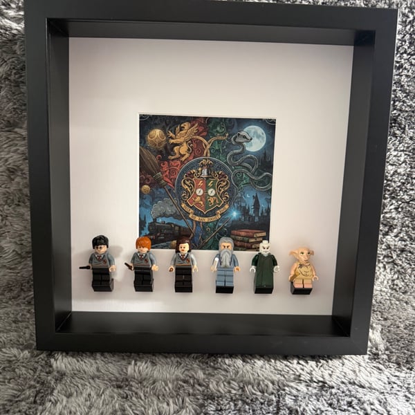 H Potter Themed Brick Frame