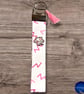 Cow Design Wristlet Keyring Material Fob Style, Mum and Daughter Collaboration - Image 5