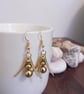 Gold Dangle Earrings - Image 5
