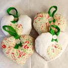 Lavender hearts gift set (green)