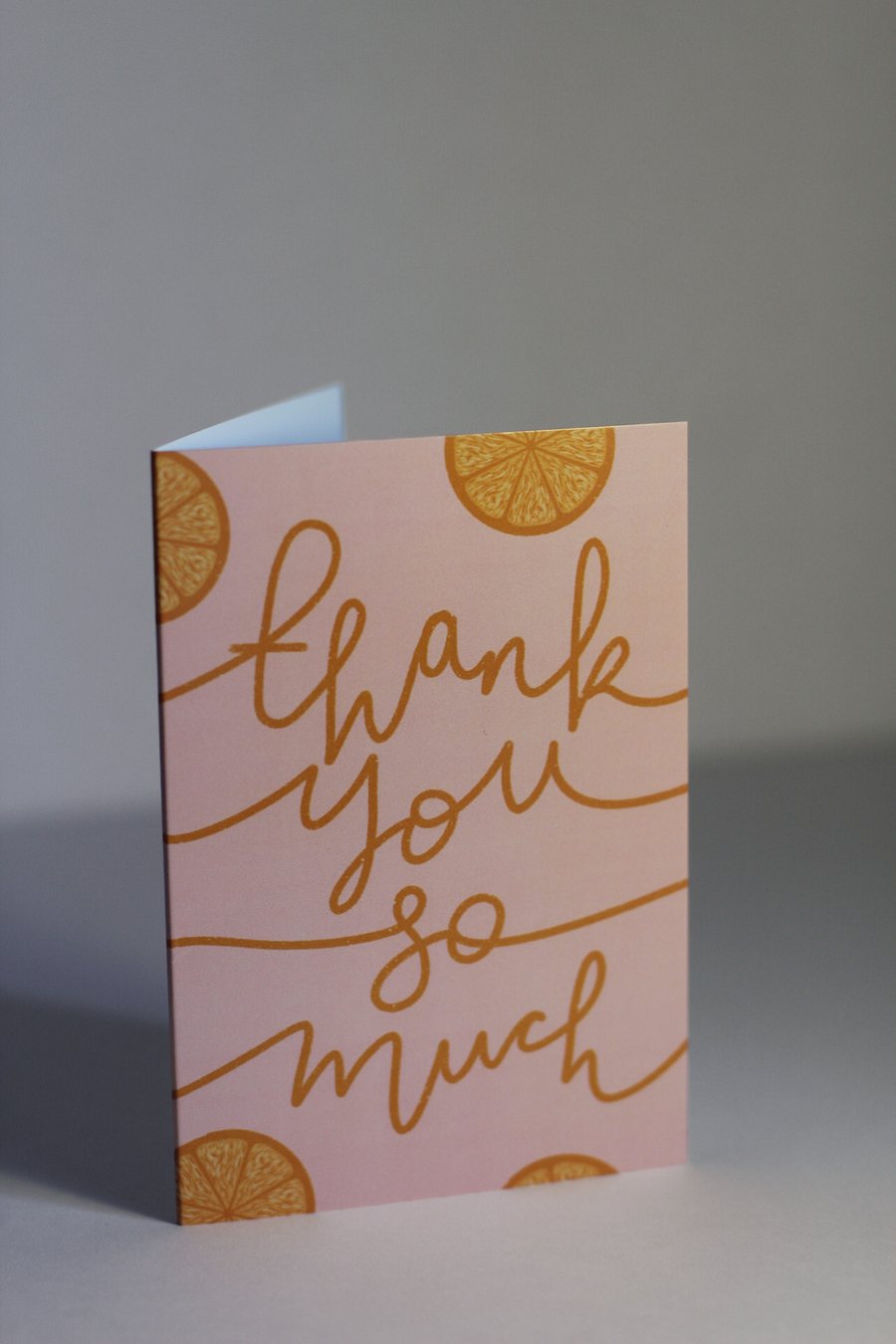 Thank You So Much - Pink and Orange Card