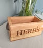 Handmade Wooden Herb Box - Image 3