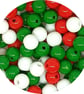 8mm Acrylic Ball Beads: Multicolored DIY Jewelry Making - 100, 500pcs - Image 3