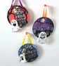 Halloween small hanging decorations set of 3.  