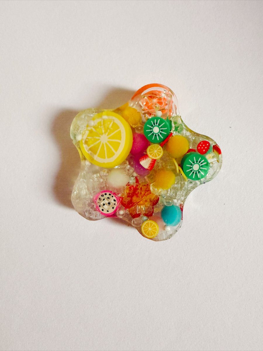 Junk Box Flower Worry Stone 