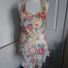 1940's retro style sweetheart apron  4