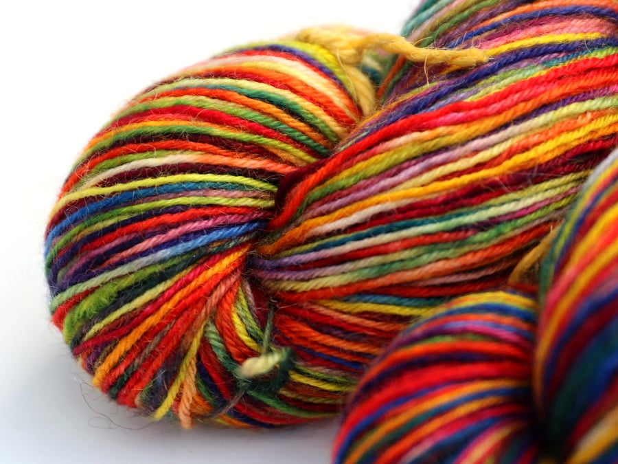 Primary - Superwash bluefaced leicester 4 ply yarn