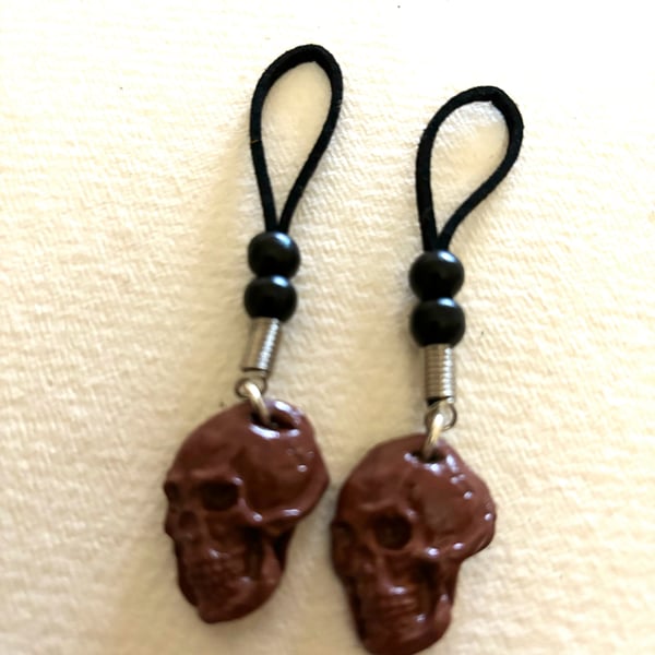 Nipple Clamp skulls