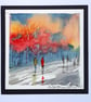 Handpainted Blank Card. Handmade. Letterbox Gift. Keepsake - Image 2
