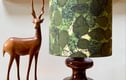 Available as lampshades or contact me to buy fabric