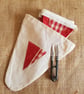 Bunting: country cottage style; red - Image 6