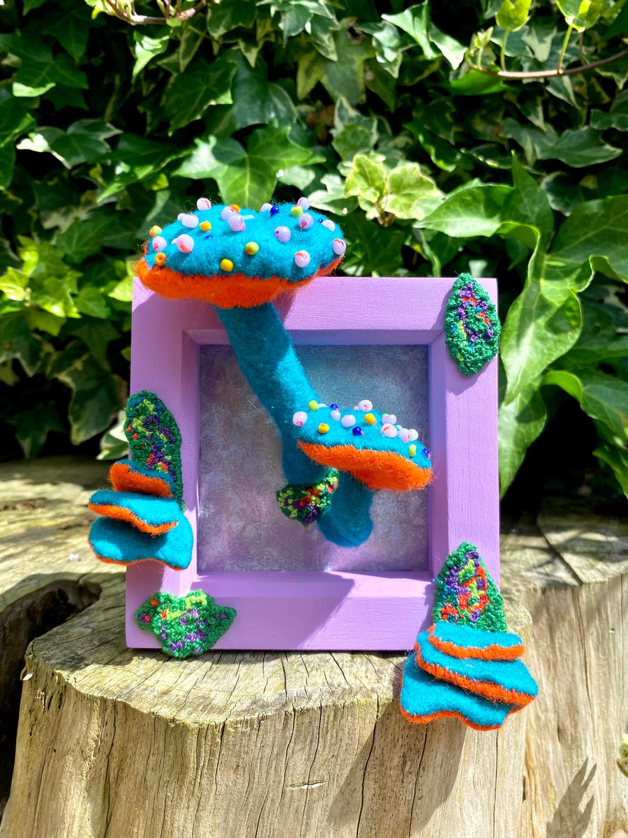 Psychedelic Mushroom Wall Art 