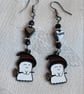Cute Witch Ghost dangly earrings - Image 3