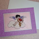 Cupid - Cloud - Valentine's Card