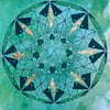 Merlin Sigil Mandala Print 