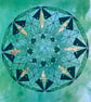Merlin Sigil Mandala Print 