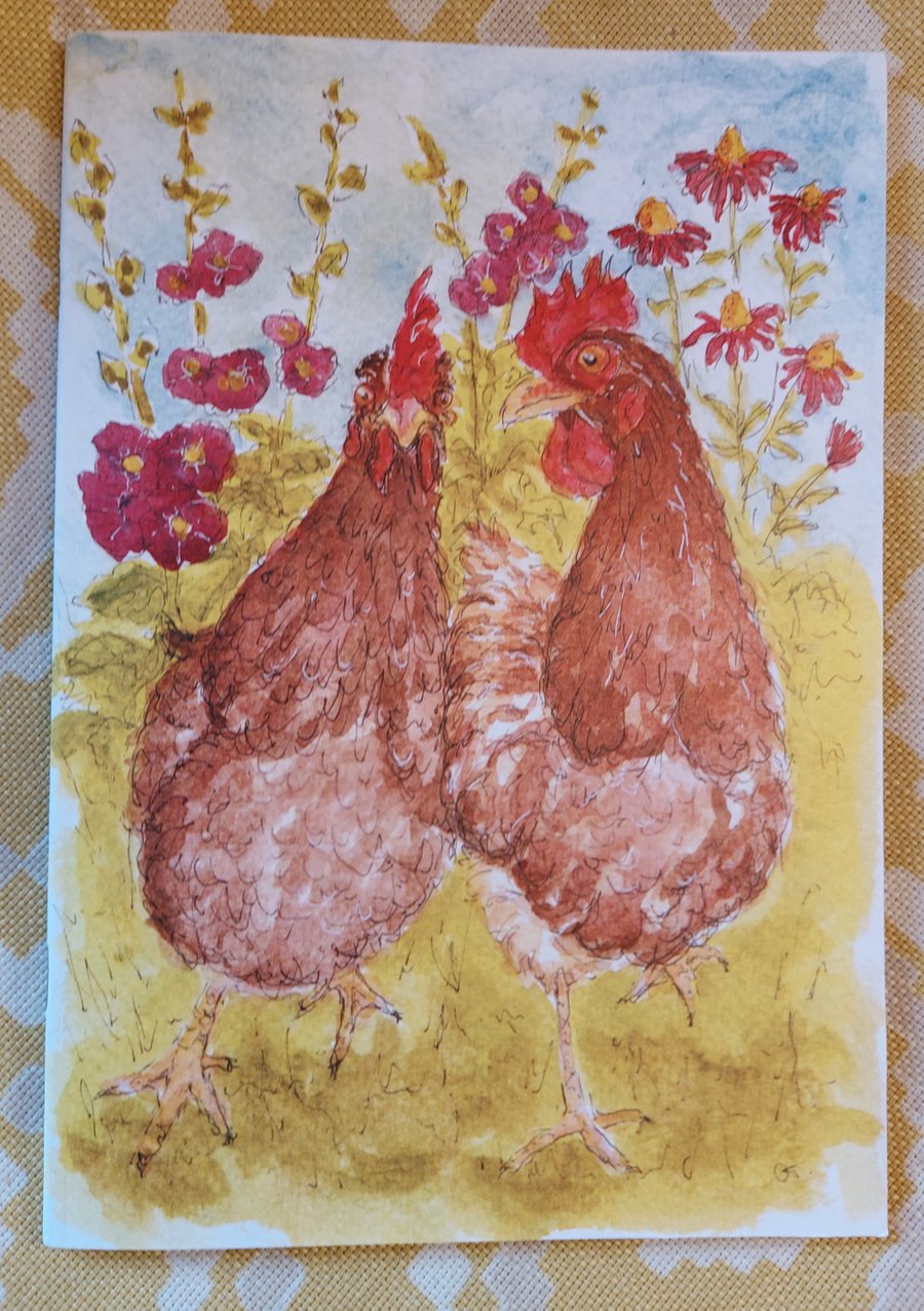 Gossiping Hens Notebook