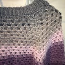 Crochet Granny Stitch Jumper